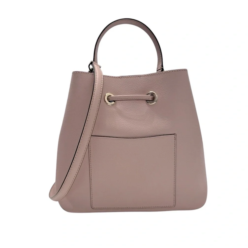 Kate Spade New York Eva Large Bucket Tote shoulder‎ Crossbody Bag Soft Rose
